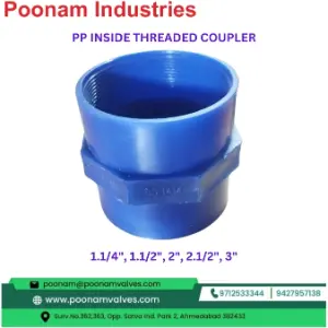 PP Inside Threaded Coupler